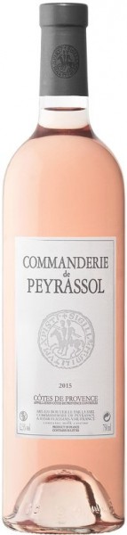 Вино "Commanderie de Peyrassol" Rose, Cotes de Provence AOC, 2015