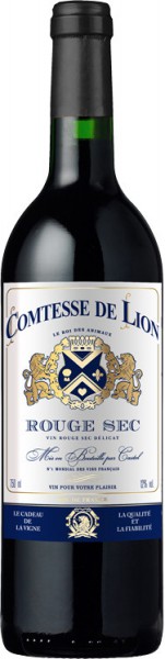 Вино "Comtesse de Lion" Rouge Sec