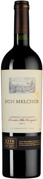 Вино Concha y Toro, "Don Melchor" Cabernet Sauvignon, 2017