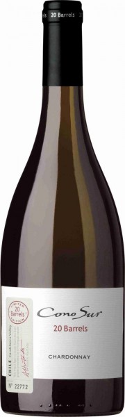 Вино Cono Sur, "20 Barrels" Chardonnay, Limited Edition, Casablanca Valley DO, 2012