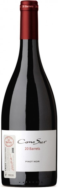 Вино Cono Sur 20 Barrels Pinot Noir Limited Edition Casablanca Valley DO 2008