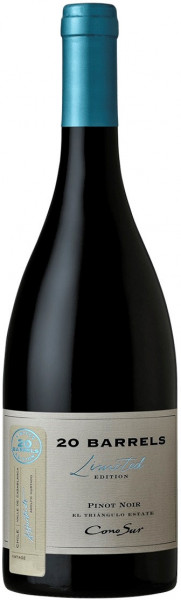 Вино Cono Sur, "20 Barrels" Pinot Noir, Limited Edition, Casablanca Valley DO, 2014