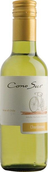 Вино Cono Sur, "Bicicleta" Chardonnay, Central Valley DO, 2016, 0.187 л