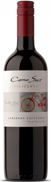 Вино Cono Sur, Cabernet Sauvignon, Rapel Valley DO, 2013, 0.187 л