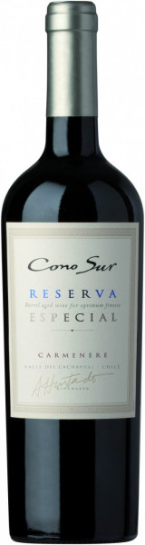 Вино Cono Sur, "Reserva Especial" Carmenere, Colchagua Valley DO, 2016