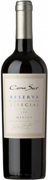 Вино Cono Sur, "Reserva Especial" Merlot, Colchagua Valley DO, 2012
