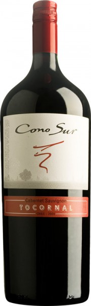 Вино Cono Sur, "Tocornal" Cabernet Sauvignon, Central Valley DO, 2011, 1.5 л