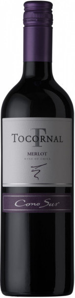 Вино Cono Sur, "Tocornal" Merlot, Central Valley DO, 2019