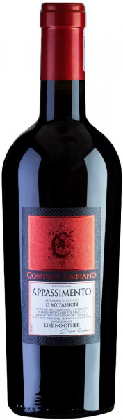 Вино "Conte di Campiano" Appassimento, Puglia IGT, 2015, 1.5 л