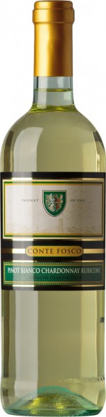 Вино Conte Fosco, Pinot Bianco-Chardonnay, Rubicone IGT, 2012