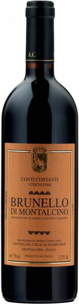 Вино Conti Costanti, Brunello di Montalcino DOCG, 2009