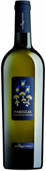 Вино Contini, "Pariglia" Vermentino di Sardegna DOC, 2017