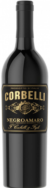 Вино "Corbelli" Negroamaro, Puglia IGT, 2018
