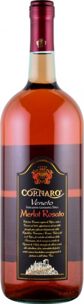 Вино "Cornaro" Merlot Rosato, Veneto IGT, 1.5 л