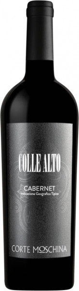 Вино Corte Moschina, "Colle Alto" Cabernet, Veneto IGT, 2018