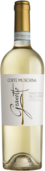 Вино Corte Moschina, "Granetto" Pinot Grigio, Veneto IGT, 2019