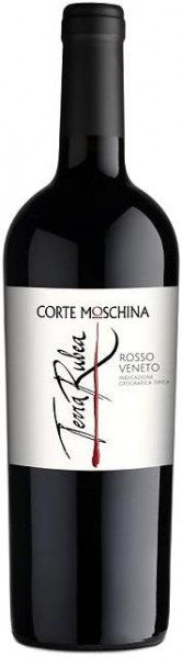 Вино Corte Moschina, "Terra Rubea" Cabernet, Veneto IGT, 2016