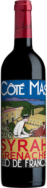 Вино "Cote Mas" Syrah Grenache, Pays d'Oc IGP, 2021