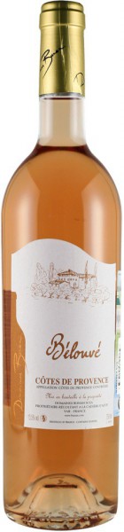 Вино Cotes de Provence AOC "Belouve", 2012