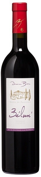Вино Cotes de Provence AOC, "Belouve" Rouge, 2014