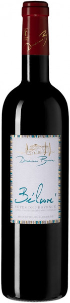 Вино Cotes de Provence AOC, "Belouve" Rouge, 2020