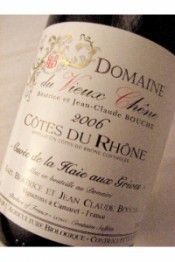 Вино Cotes du Rhone Cuvee de la Haie aux Grives AOC, 2006