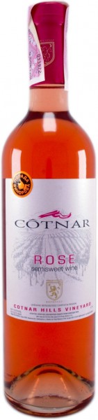 Вино "Cotnar" Rose Semisweet