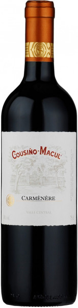 Вино Cousino-Macul, Carmenere, Central Valley, 2020
