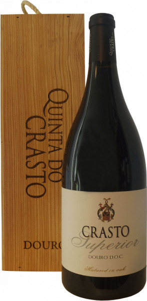 Вино "Crasto" Superior, Douro DOC, 2016, wooden box, 1.5 л
