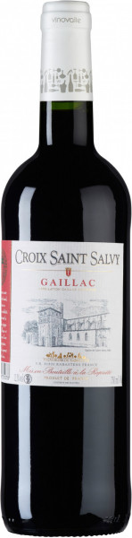Вино "Croix Saint Salvy" Rouge, Gaillac АОC, 2017