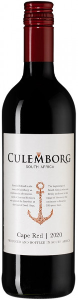 Вино "Culemborg" Cape Red, 2020