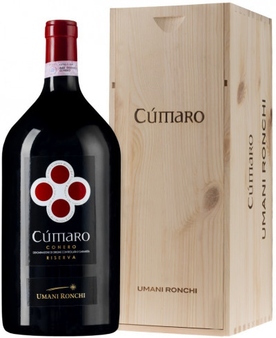 Вино "Cumaro", Conero Riserva DOC, 2013, wooden box, 3 л