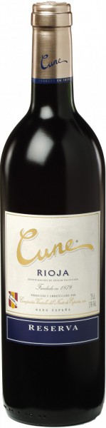 Вино "Cune" Reserva, Rioja, 2009