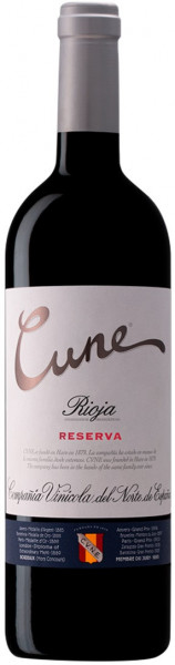 Вино "Cune" Reserva, Rioja DOC, 2015