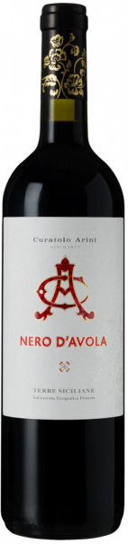 Вино Curatolo Arini, Nero d'Avola, Terre Siciliane IGP, 2016