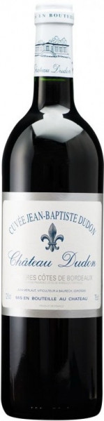 Вино "Cuvee Jean-Baptiste Dudon", Premieres Cotes de Bordeaux AOC