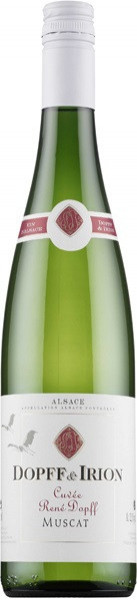 Вино "Cuvee Rene Dopff" Muscat Sec, Alsace AOC, 2021