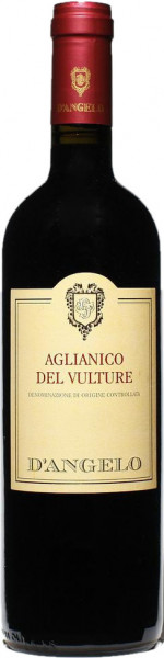 Вино D'Angelo, Aglianico del Vulture DOC, 2015