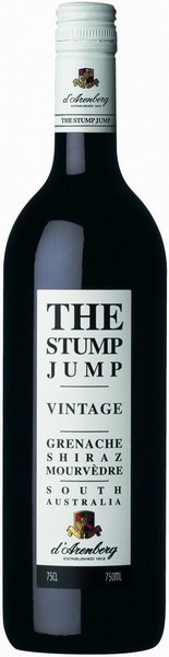 Вино d'Arenberg, "The Stump Jump" Red, 2010
