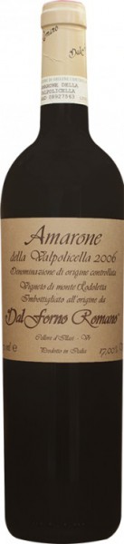 Вино Dal Forno Romano, Amarone della Valpolicella DOC, 2006