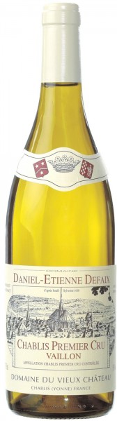 Вино Daniel-Etienne Defaix, Chablis Premier Cru "Vaillon" AOC, 2001