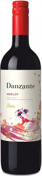 Вино Danzante, Merlot, Toscana IGT, 2017