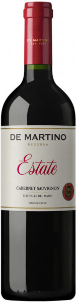 Вино "De Martino", Estate Cabernet Sauvignon, Maipo DO, 2018