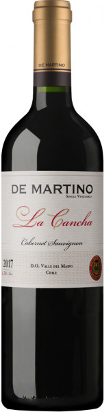 Вино "De Martino", La Cancha Cabernet Sauvignon, Maipo DO, 2017