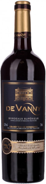 Вино "De Vanny" Bordeaux Superior AOP