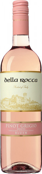 Вино "Della Rocca" Pinot Grigio Blush, Veneto IGT, 2018