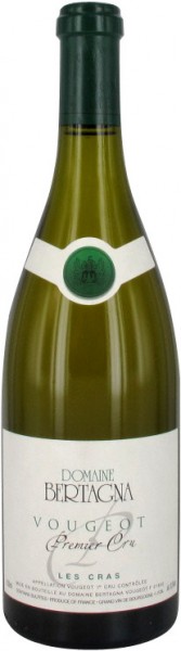 Вино Domaine Bertagna, Vougeot Blanc 1-er Cru Les Cras, 2005