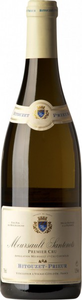 Вино Domaine Bitouzet-Prieur, Meursault 1-er Cru "Santenots", 2011