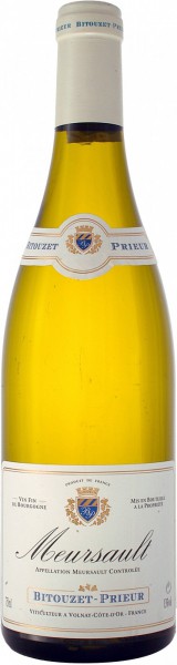 Вино Domaine Bitouzet-Prieur, Meursault, 2010, 0.375 л