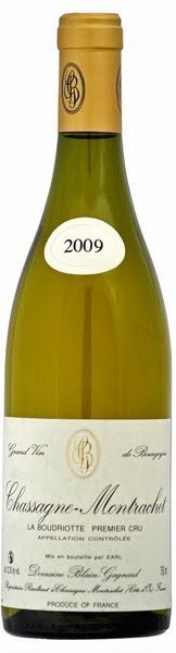 Вино Domaine Blain-Gagnard, Chassagne-Montrachet 1er Cru AOC "Boudriottes", 2009